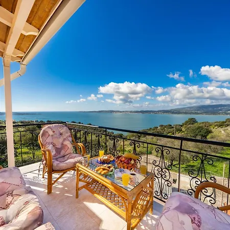 Toumazatos House Kefalonia With Sea & Sunset View Casa vacanze Fársa