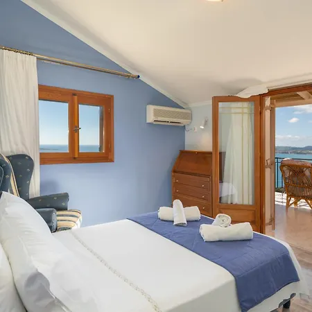 Toumazatos House Kefalonia With Sea & Sunset View بيت للعطل *
